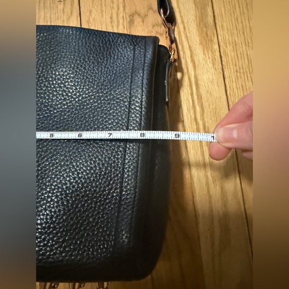 Alexander Wang purse bag in black pebbled leather with rose gold studs - Picture 14 of 16